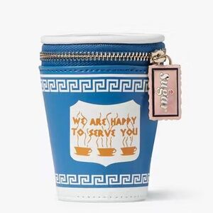 KATE SPADE COFFEE BREAK 3D COIN PURSE